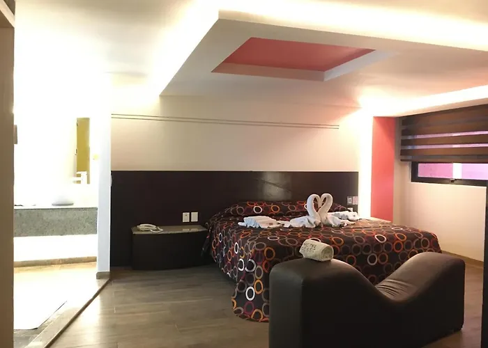 Auto Rosso Love hotel Mexico City